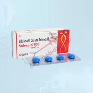 Suhagra 100mg (Sildenafil Citrate)